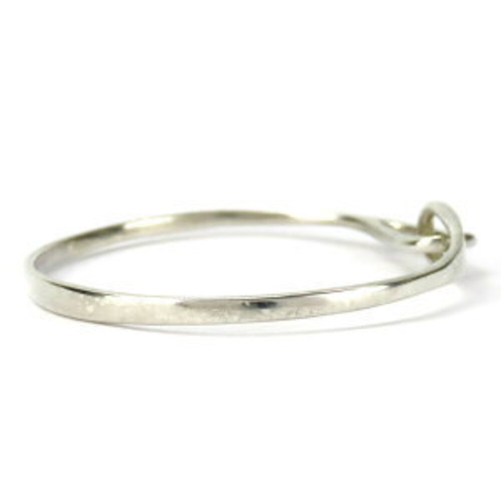 Tiffany Co double loop bangle silver bracelet acc… - image 4